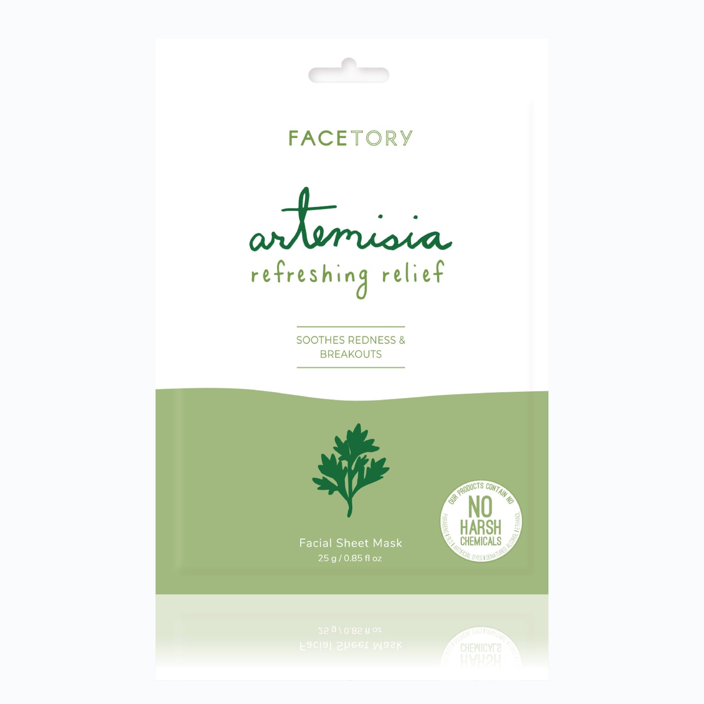 K-Beauty Artemisia Refreshing Relief Sheet Face Mask