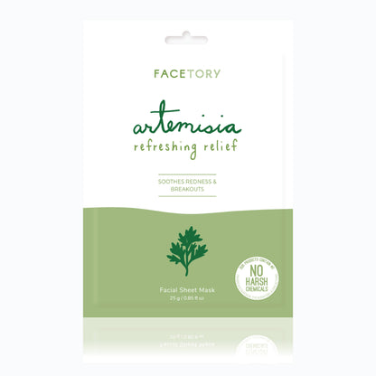 K-Beauty Artemisia Refreshing Relief Sheet Face Mask