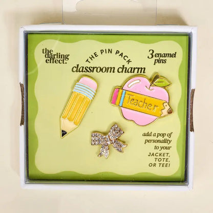 Class Charm Enamel Pin Pack