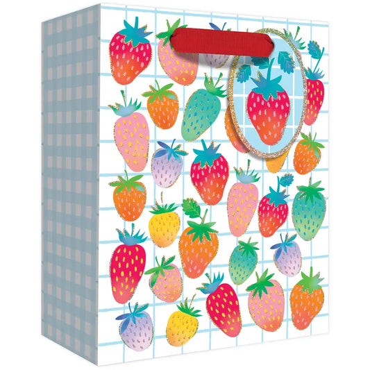 Sweet Strawberries Small Gift Bag