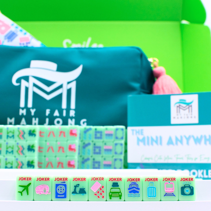 My Fair Mahjong Mini Anywhere Series Mahjong Set