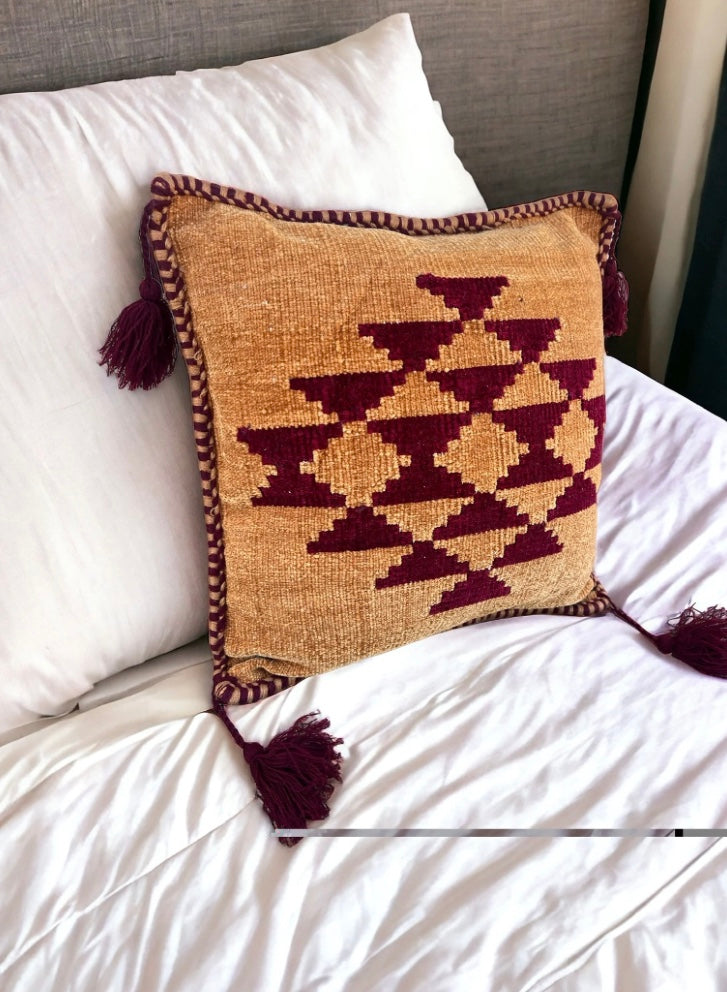 Handwoven Decorative Pillow