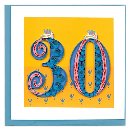 30th Birthday Greeting Card