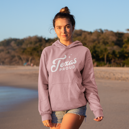 Texas Proud Hoodie Mauve