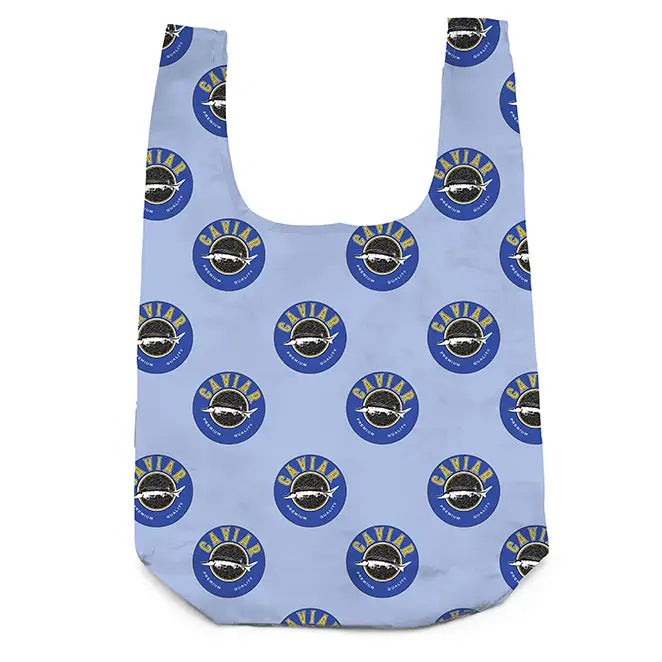 "Caviar" Tin 2-in-1 Bag Charm & Reusable Shopping Bag