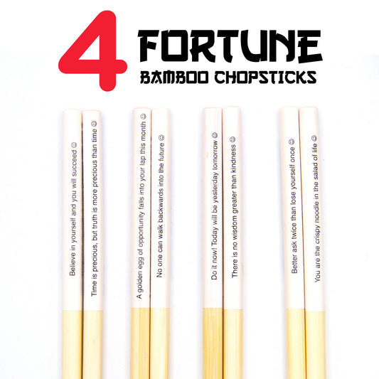 Fortune Bamboo Chopsticks