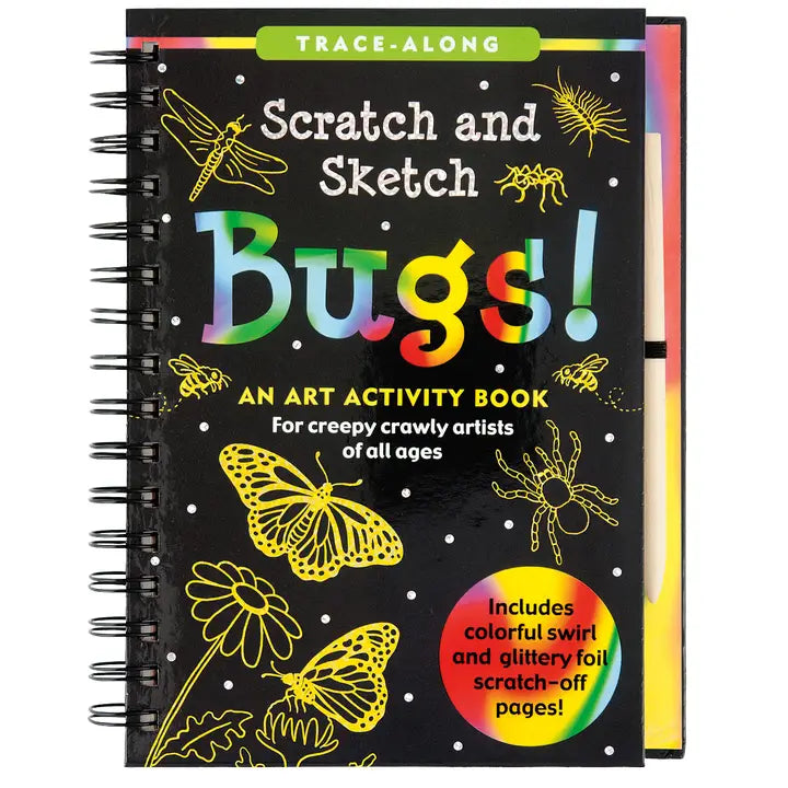 Bugs! Scratch and Sketch Activity Book