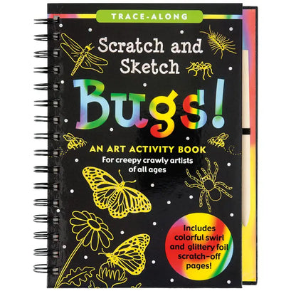 Bugs! Scratch and Sketch Activity Book