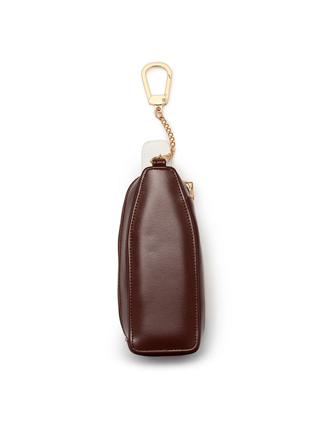 2-in-1 Bag Charm & Reusable Shopper Bag - "Wine" Bottle