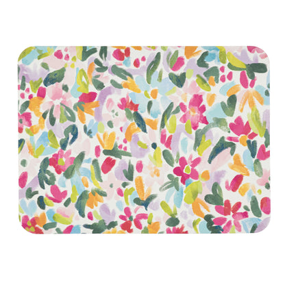 Floral In Bloom Fabric Dish Drying Mat