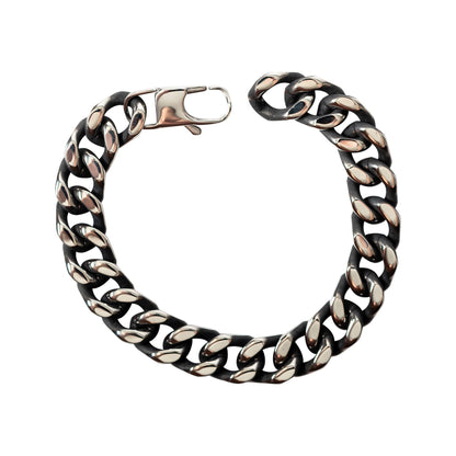 Mad Man - Men's Stainless Link Cuff Bracelet