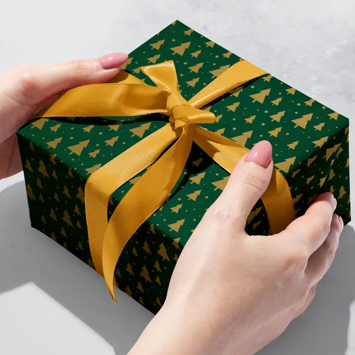 Gift Wrap - Jumbos - Modern Trees Kraft