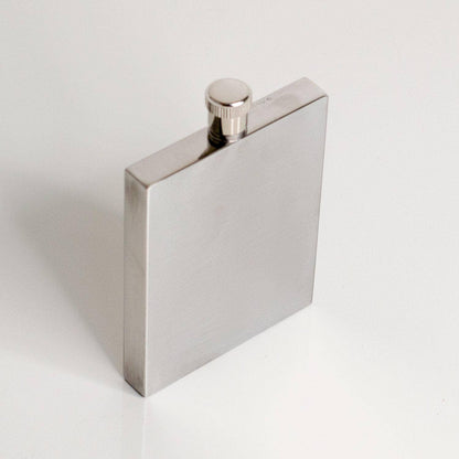 Modern Stainless Steel 3oz Slim Hip Flask