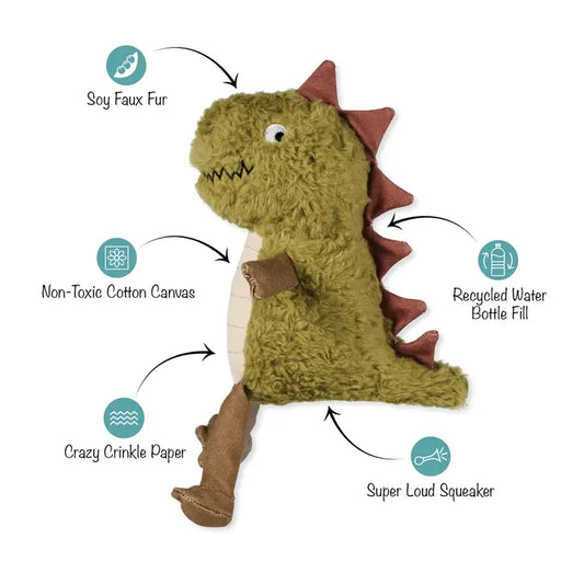 Earth Friendly Dog Toy Small Arms, Big Heart