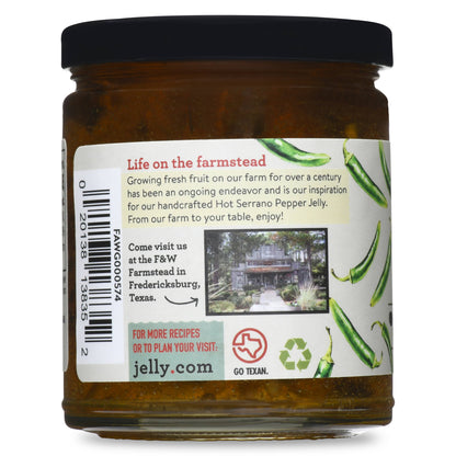 Hot Serrano Pepper Jelly