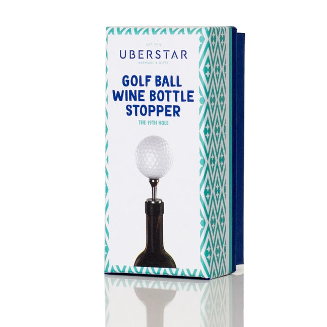 Golf Ball Wine Bottle Stopper