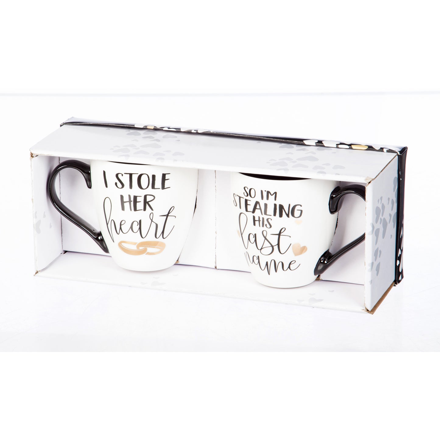 Wedding Themed Ceramic Coffee Cup Giftset