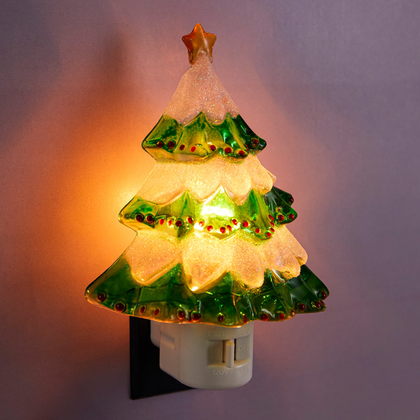 Holiday Acrylic Christmas Tree Nightlight