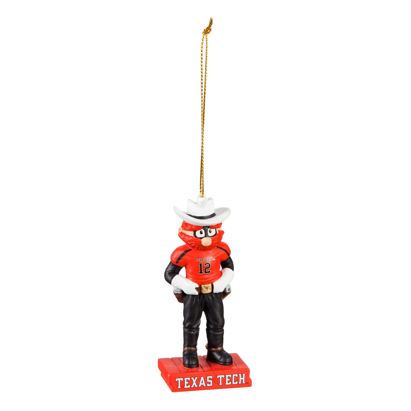 Texas Tech University The Masked Rider Mascot Christmas Ornament