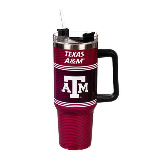 Texas A&M Stainless Steel Tumbler Canyon Cup w/ Straw - 40 oz.