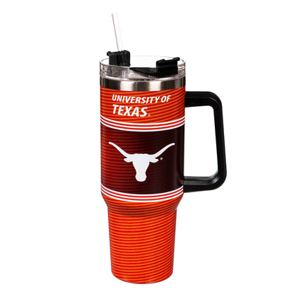 Texas Longhorns 40oz Stainless Steel Canyon Cup w/ Straw