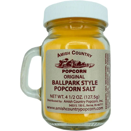 4.5oz Bottle of Ballpark-Style Popcorn Salt