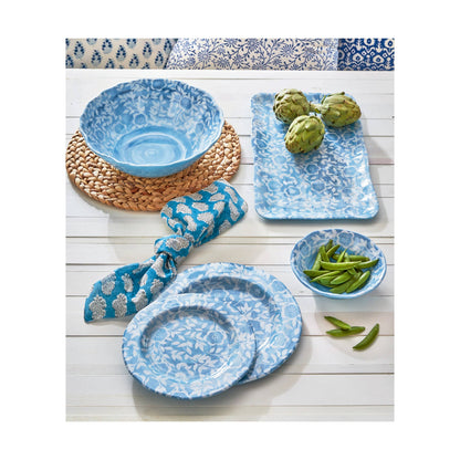 Cottage Melamine Dinner Plate Set