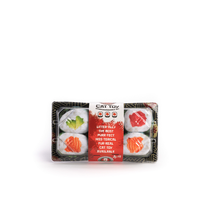 Sushi Roll: 6 Cat Toys