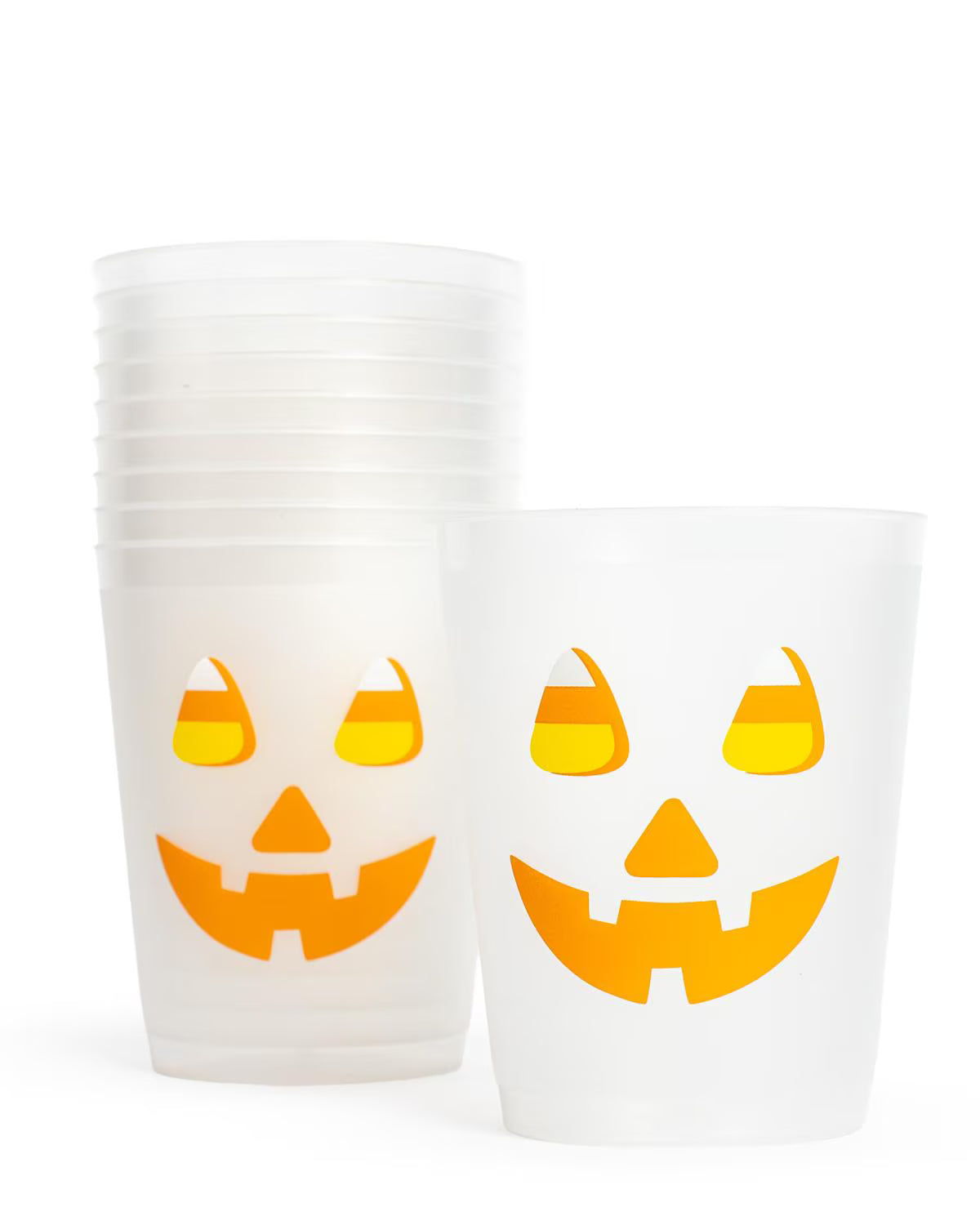 Jack-O-Lantern Party Cups