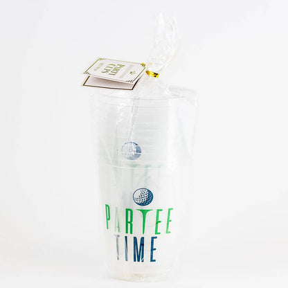 "Partee Time" Golf Themed Party Cups