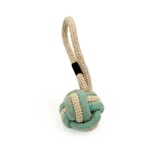 Cotton and Jute Ball - Dog Toy