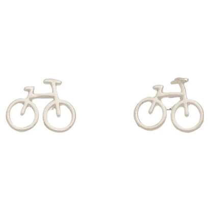 Stud Buds Bicycle Earrings