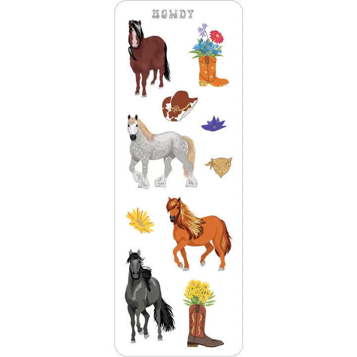 Horses Sticker Set