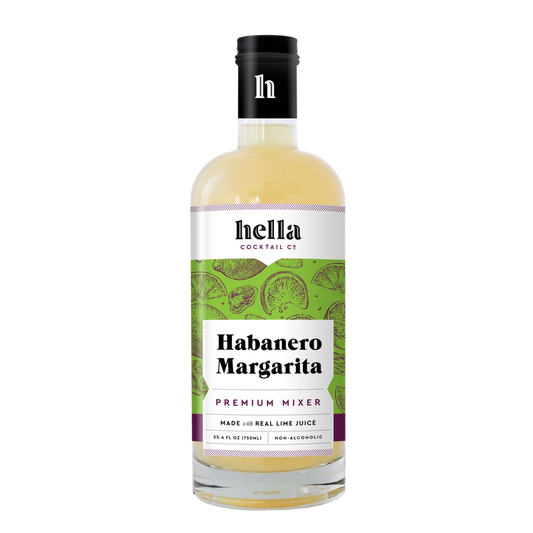 Hella Cocktail Habanero Margarita Premium Mixer - 750 Ml