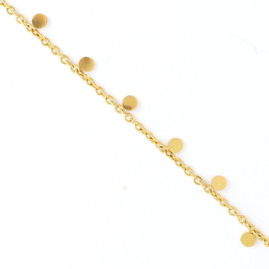 Disc Chain Necklace
