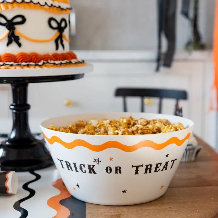 Trick or Treat Bamboo Bowl