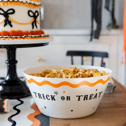 Trick or Treat Bamboo Bowl