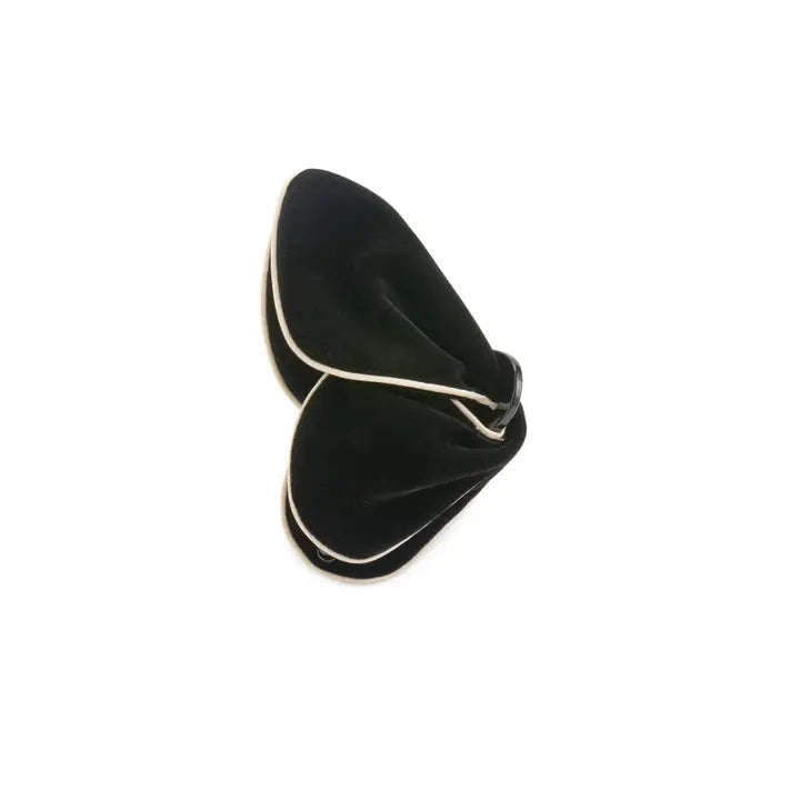 Velvet Butterfly Claw Clip