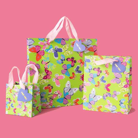 Butterflies Gift Bag: Large