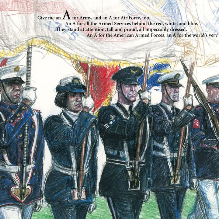 H Is For Honor: A Military Family Alphabet Picture Book
