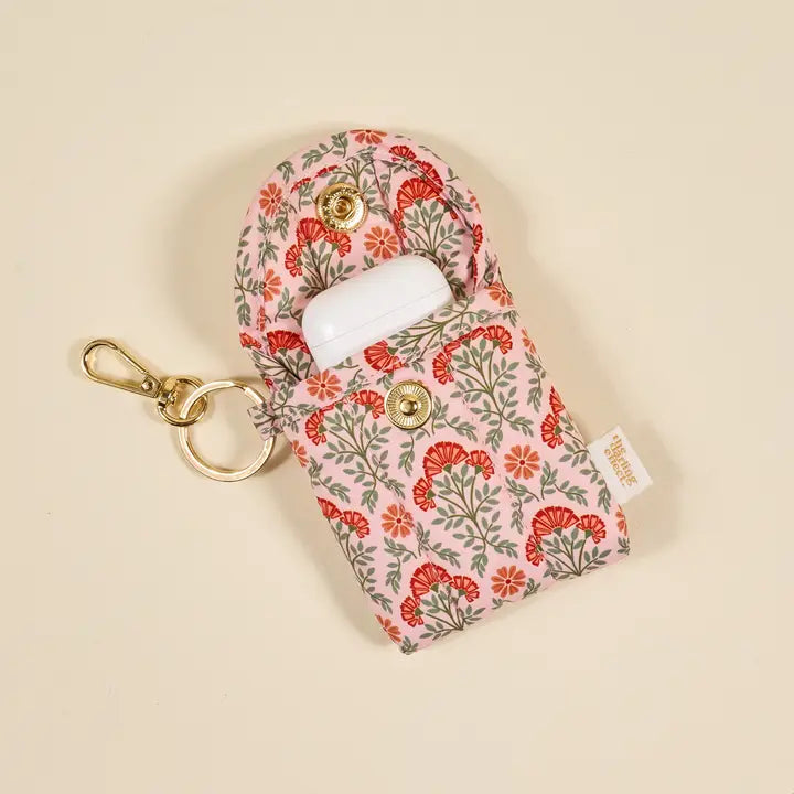 Puffy Earbud Case – Everbloom Dusty Rose
