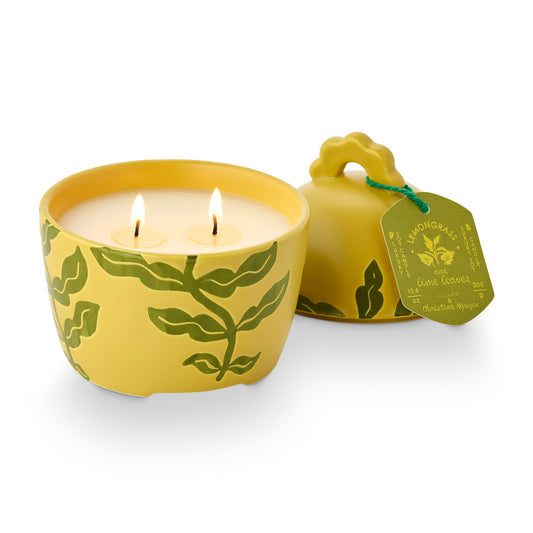 Lemongrass & Lime Lidded Candle