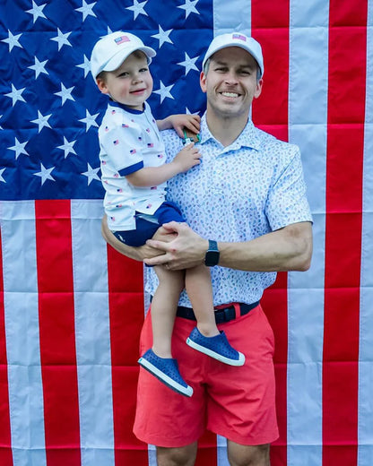 American Flag Baseball Hat - Adult