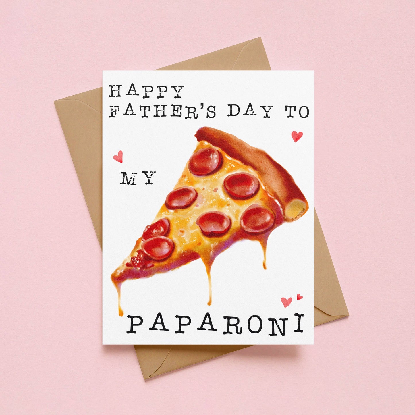 PAPARONI Father’s Day Card