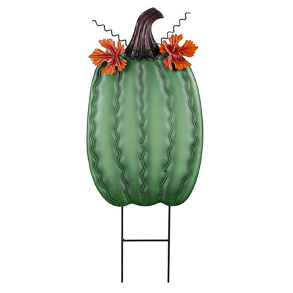 Pumpkin Patch Metal Garden Stake