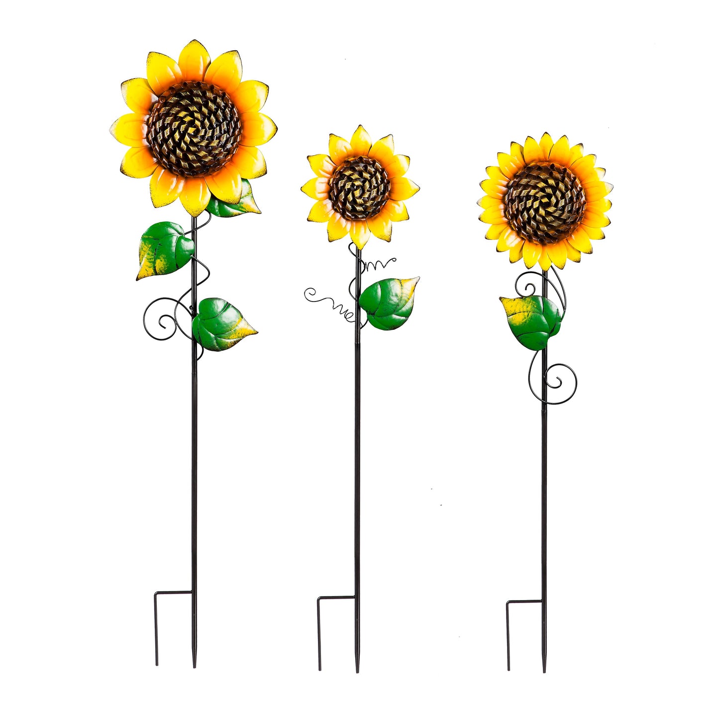 Radiant Sunflower Garden Stake