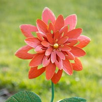 Dahlia Flower Garden Stake