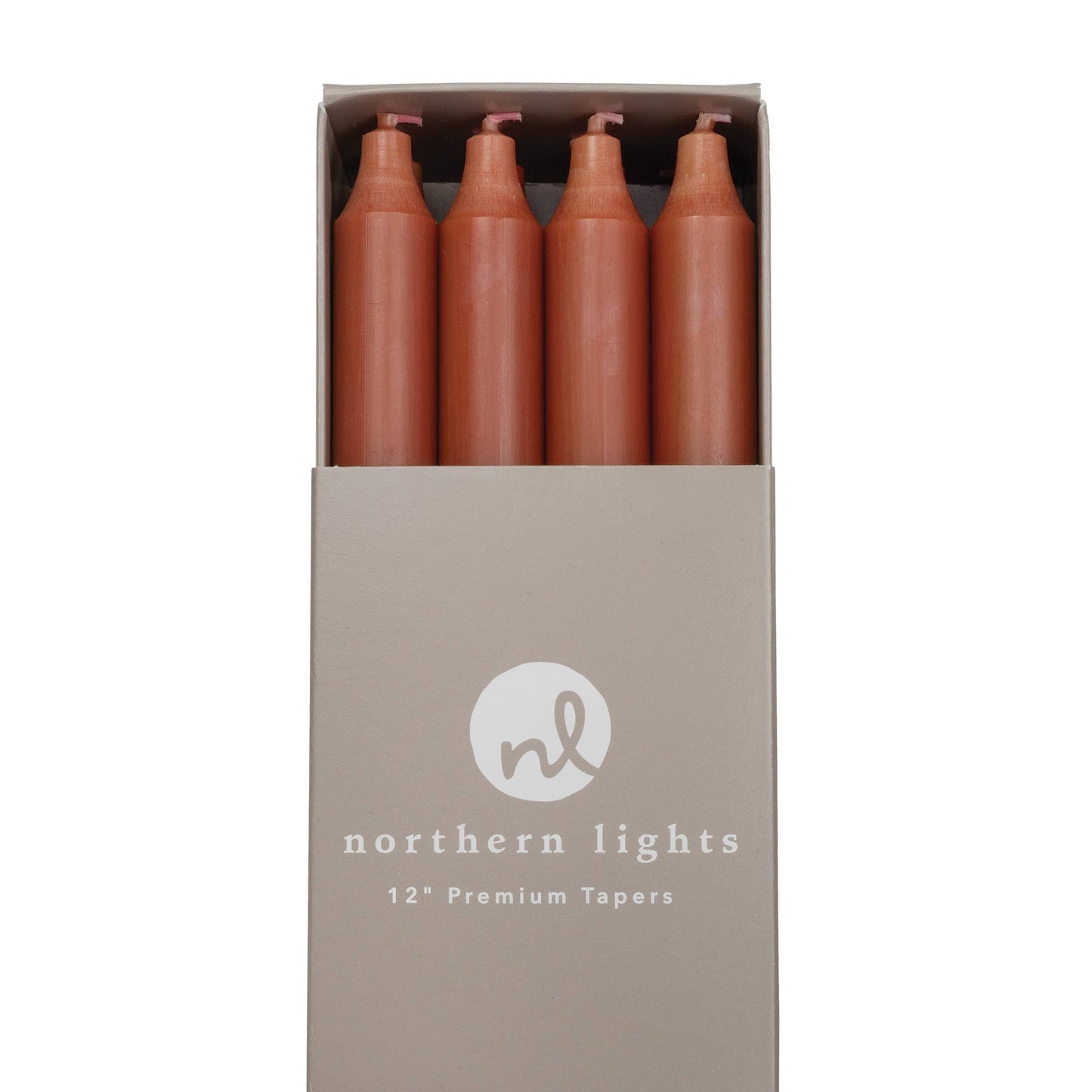 Taper Candle: Terra Cotta