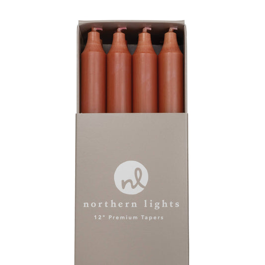 Taper Candle: Terra Cotta