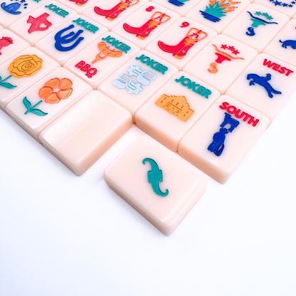 THE TEXAS SERIES - American Mahjong with Lone Star Flair Mahjong Tiles